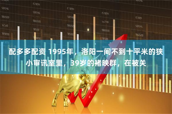 配多多配资 1995年，洛阳一间不到十平米的狭小审讯室里，39岁的褚映群，在被关